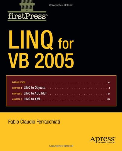 Linq For Vb 2005 1st Edition Fabio Claudio Ferracchiati