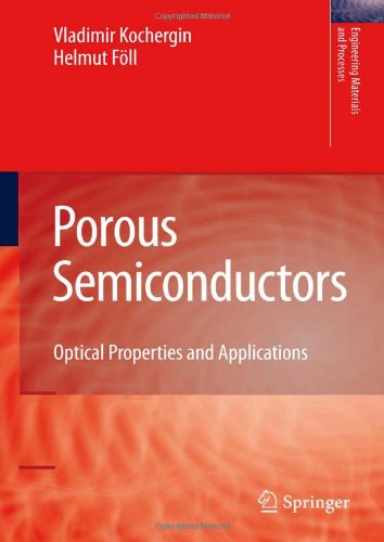 Porous Semiconductors Optical Properties And Applications 1st Edition Vladimir Kochergin