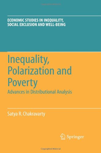 Inequality Polarization And Poverty Advances In Distributional Analysis 1st Edition Satya R Chakravarty Auth