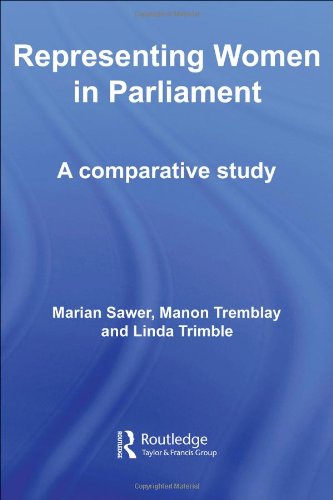 Representing Women In Parliament A Comparative Study Routledge Research In Comparative Politics 1st Edition Sawertremblay