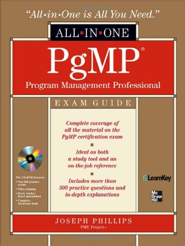 Pgmp Program Management Professional Allinone Exam Guide 1st Edition Joseph Phillips