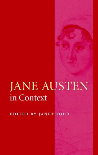 Jane Austen In Context Kindle Janet M Todd Janet Todd