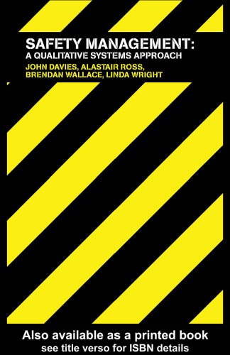 Safety Management A Qualitative Systems Approach John Davies