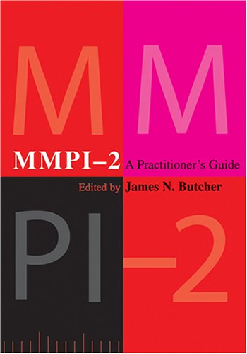 Mmpi2 A Practitioners Guide 1st Edition James N Butcher