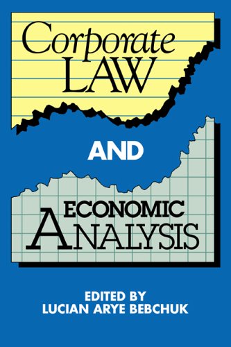 Corporate Law And Economic Analysis Lucian A Bebchuk Ed