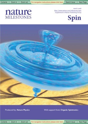 Nature Milestones Spin Nature Physics