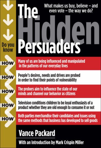 The Hidden Persuaders Vance Packard