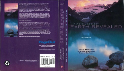 Physical Geology Earth Revealed Fourth Edition Plummer Carlson Mcgeary
