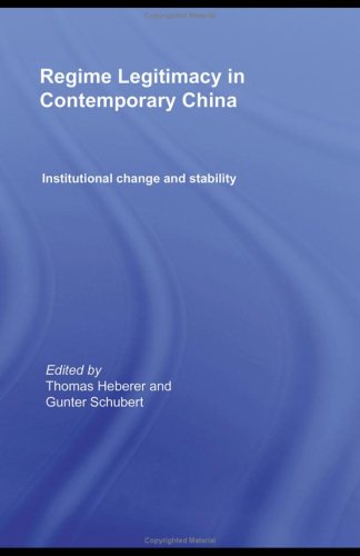 Institutional Change And Legitimacy In Contemporary China Routledge Contemporary China 1st Edition Thomas Herberer