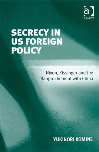 Secrecy In Us Foreign Policy Kindle Yukinori Komine