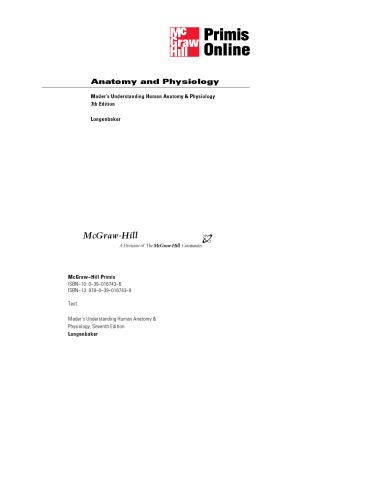 Maders Understanding Human Anatomy And Physiology 7th Edition Sue Longenbaker