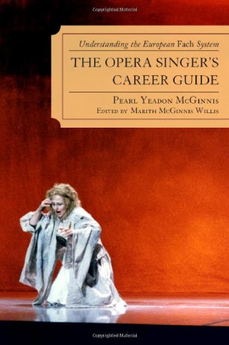 The Opera Singers Career Guide Understanding The European Fach System Pearl Yeadon Mcginnis