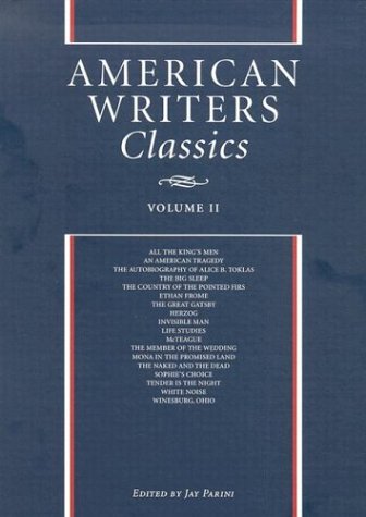 American Writers Classics Volume 2 Jay Parini