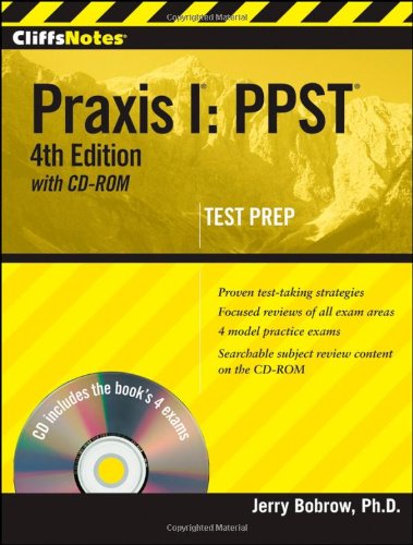 Cliffsnotes Praxis I Ppst Fourth Edition Kindle Jerry Bobrow