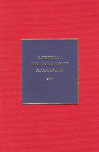 A Critical Bibliography Of Adam Smith Keith Tribe Hiroshi Mizuta