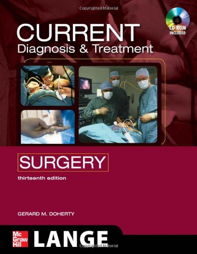 Current Diagnosis And Treatment Surgery 13th Edition Lange Current Series 13th Edition Gerard Doherty