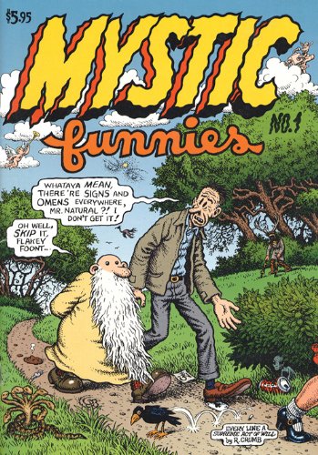 Mystic Funnies 1 Bw Kindle Robert Crumb