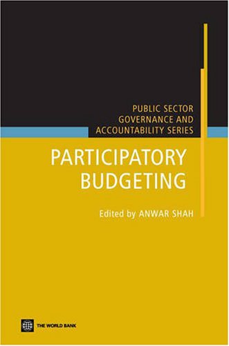 Participatory Budgeting Public Sector Governance Anwar Shah