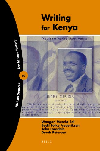 Writing For Kenya Wangari Muoriasal Bodil Folke Frederiksen