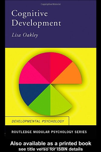 Cognitive Development Routledge Modular Psychology 1st Edition Lisa Oakley