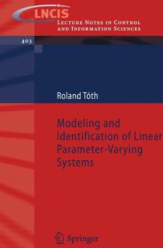 Modeling And Identification Of Linear Parametervarying Systems 1st Edition Roland Tth Auth