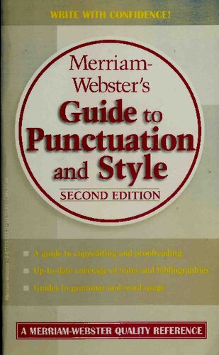 Merriamwebsters Guide To Punctuation And Style 2 Merriam Webster