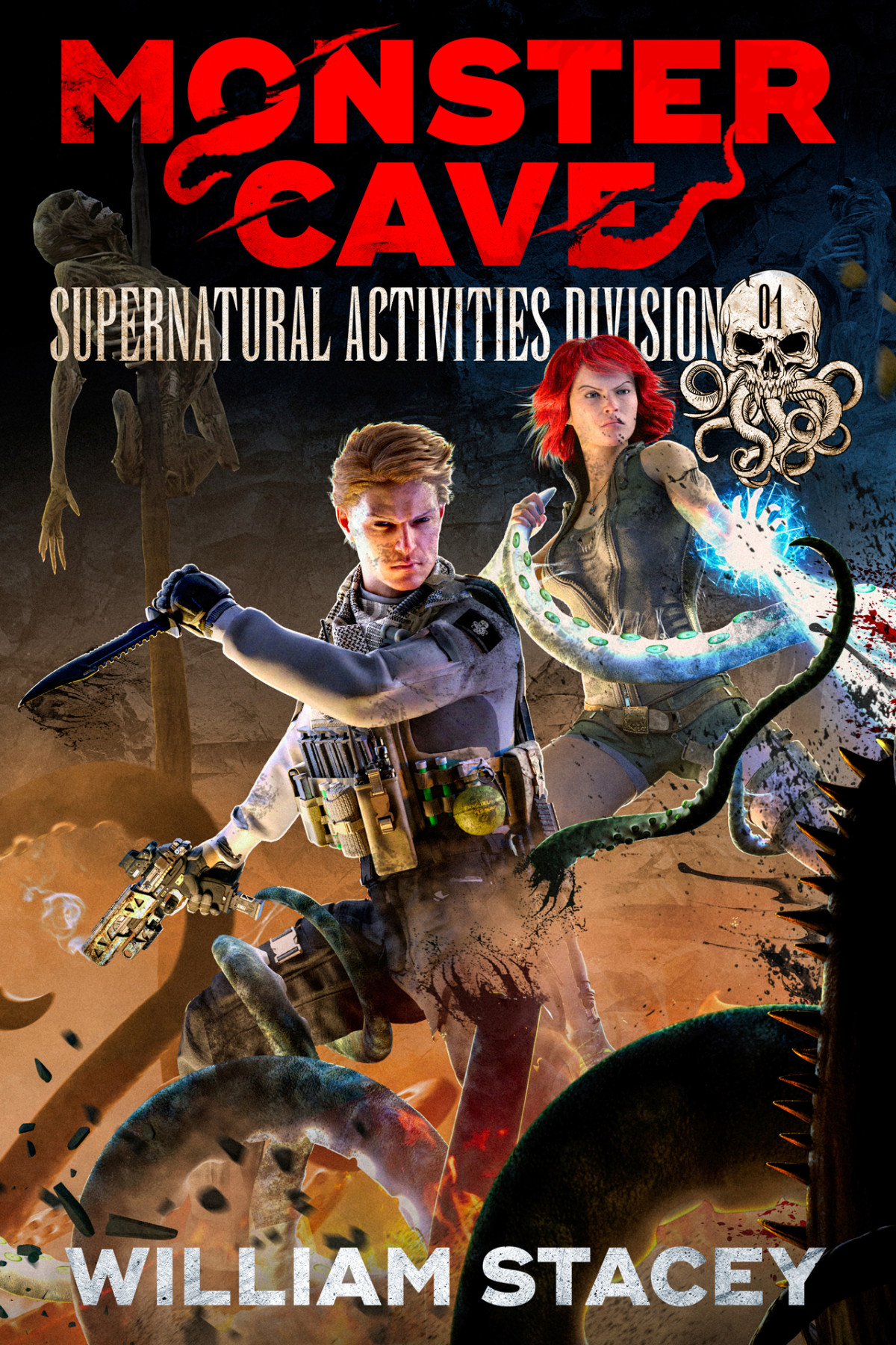 Monster Cave The Supernatural Activities Division Book 1 William Stacey