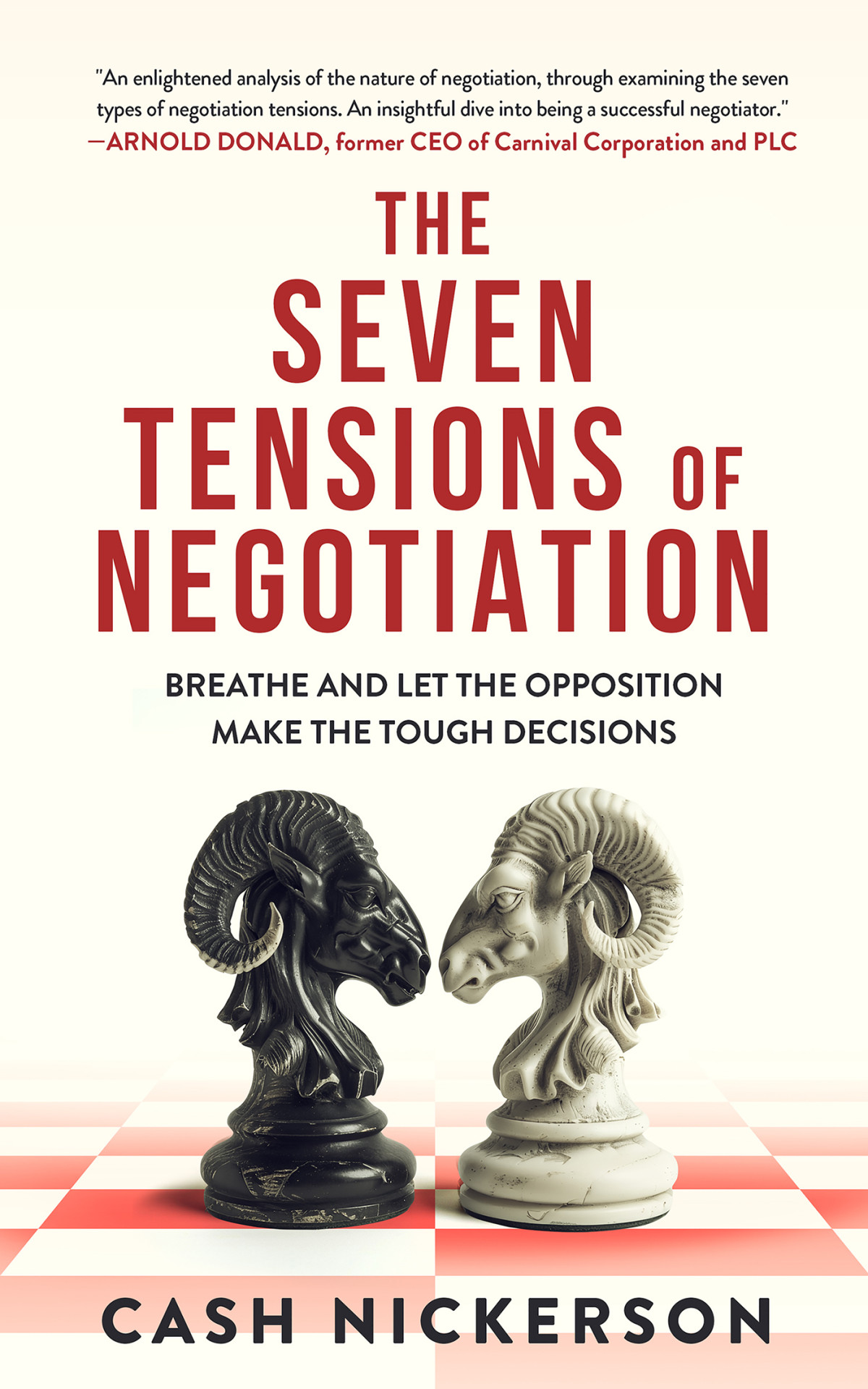 The Seven Tensions Of Negotiation Cash Nickerson