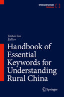 Handbook Of Essential Keywords For Understanding Rural China Jinhai Liu