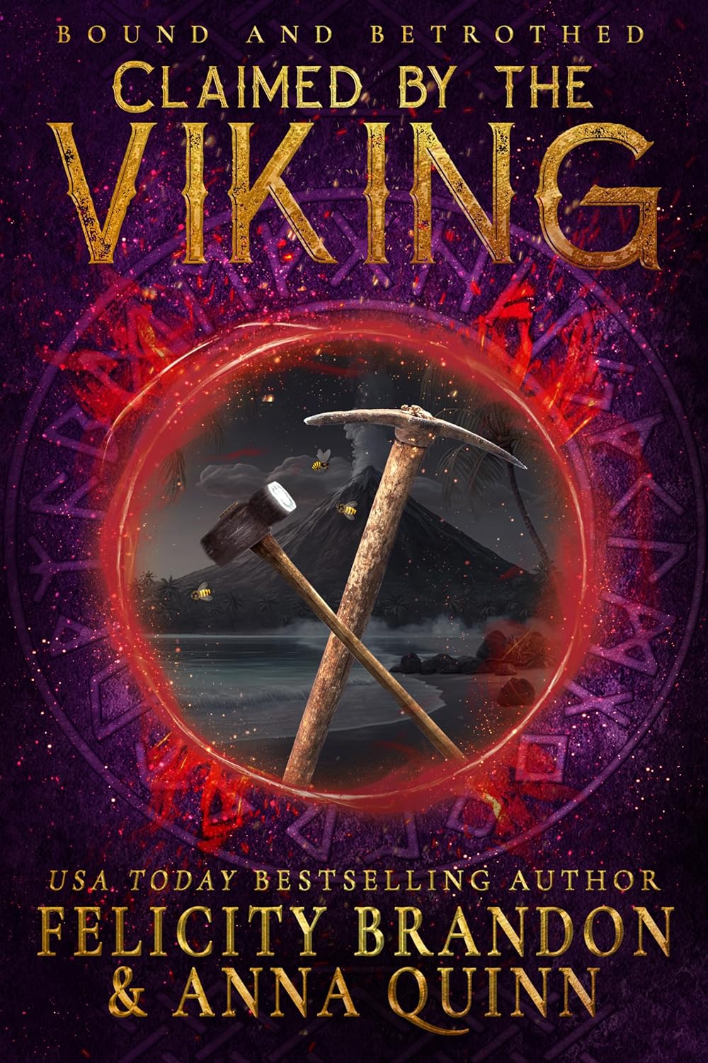Claimed By The Viking A Viking Dark Romance Bound And Betrothed Book 4 Felicity Brandon Anna Quinn