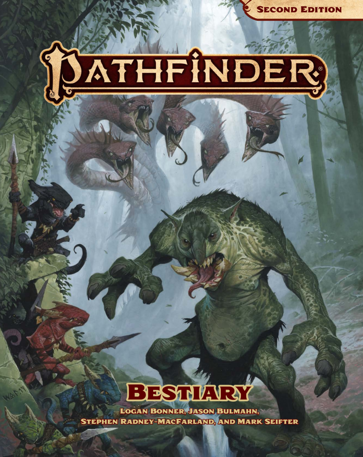 Pathfinder 2e Bestiary 2nd Edition Paizo Staff Logan Bonner Jason Bulmahn