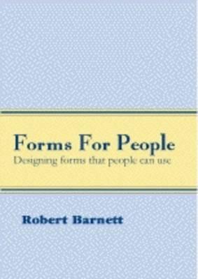 Forms For People Designing Forms That People Can Use Barnett