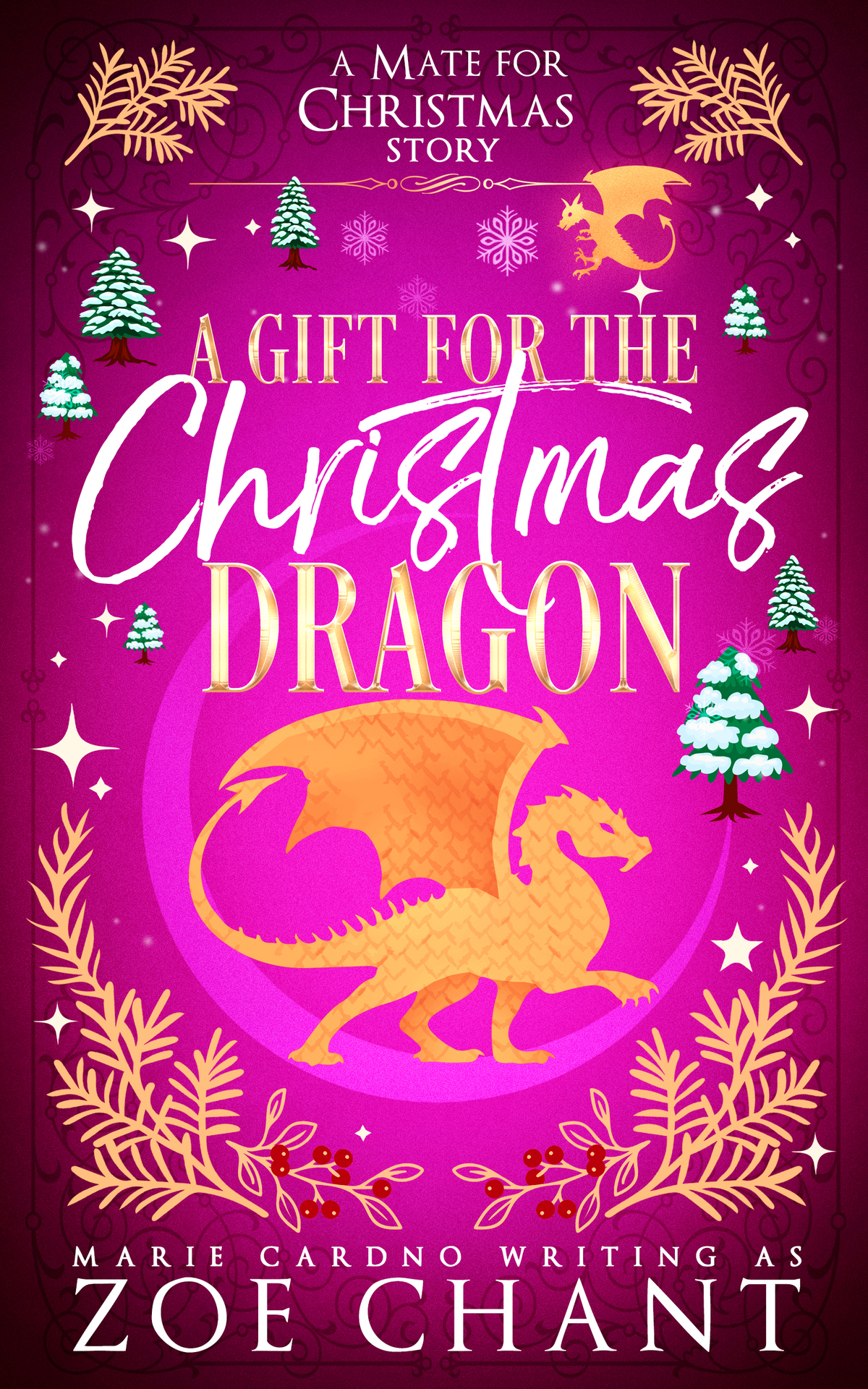 A Gift For The Christmas Dragon Zoe Chant Marie Cardno