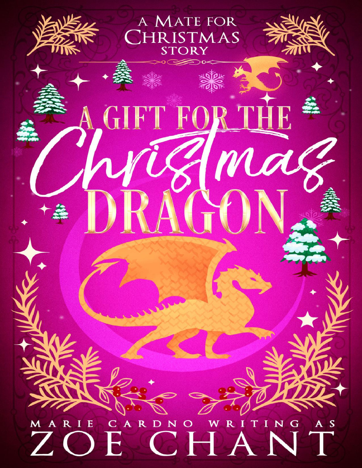 A Gift For The Christmas Dragon Zoe Chant Marie Cardno