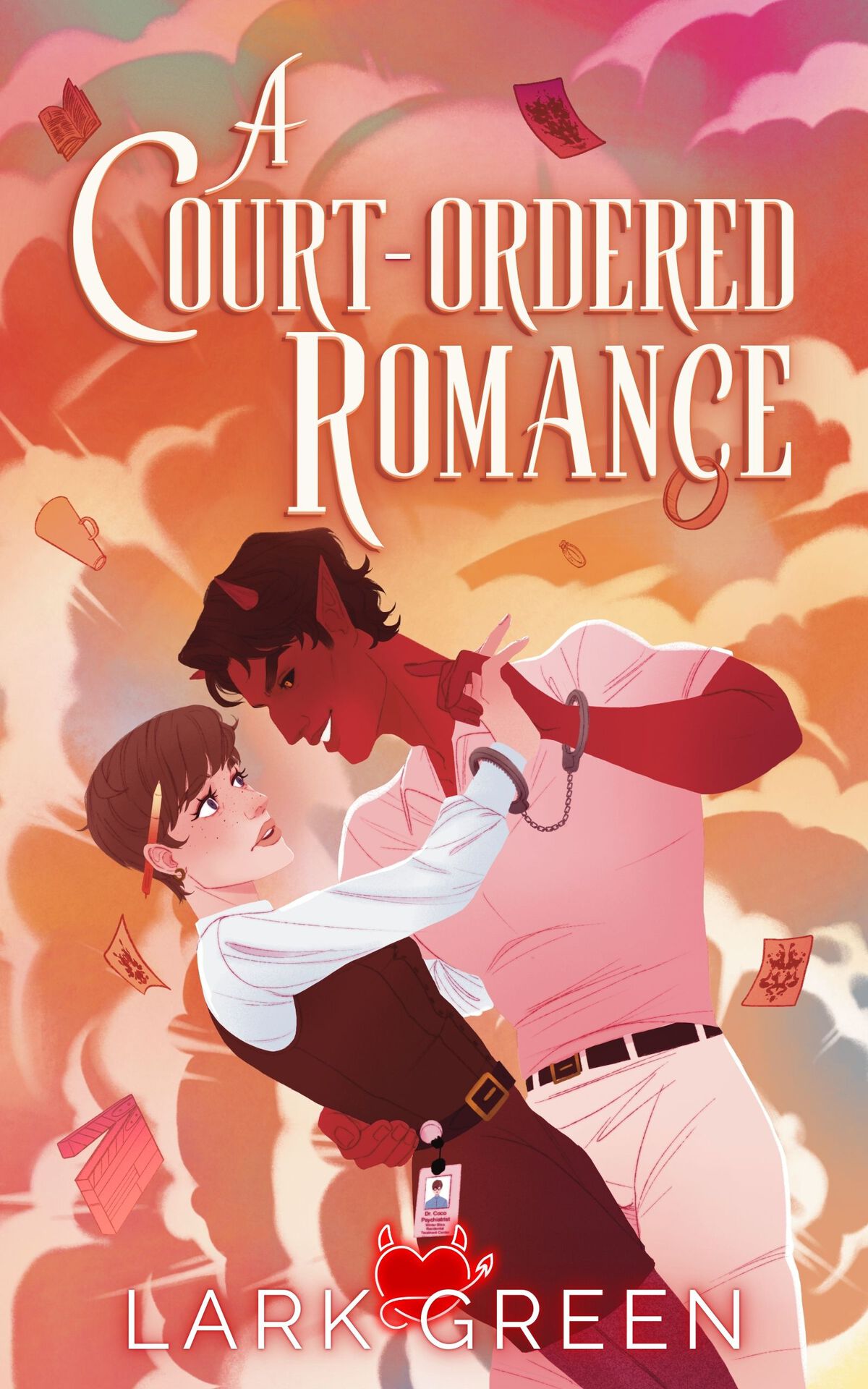 A Courtordered Romance Merry Mischief Lark Green