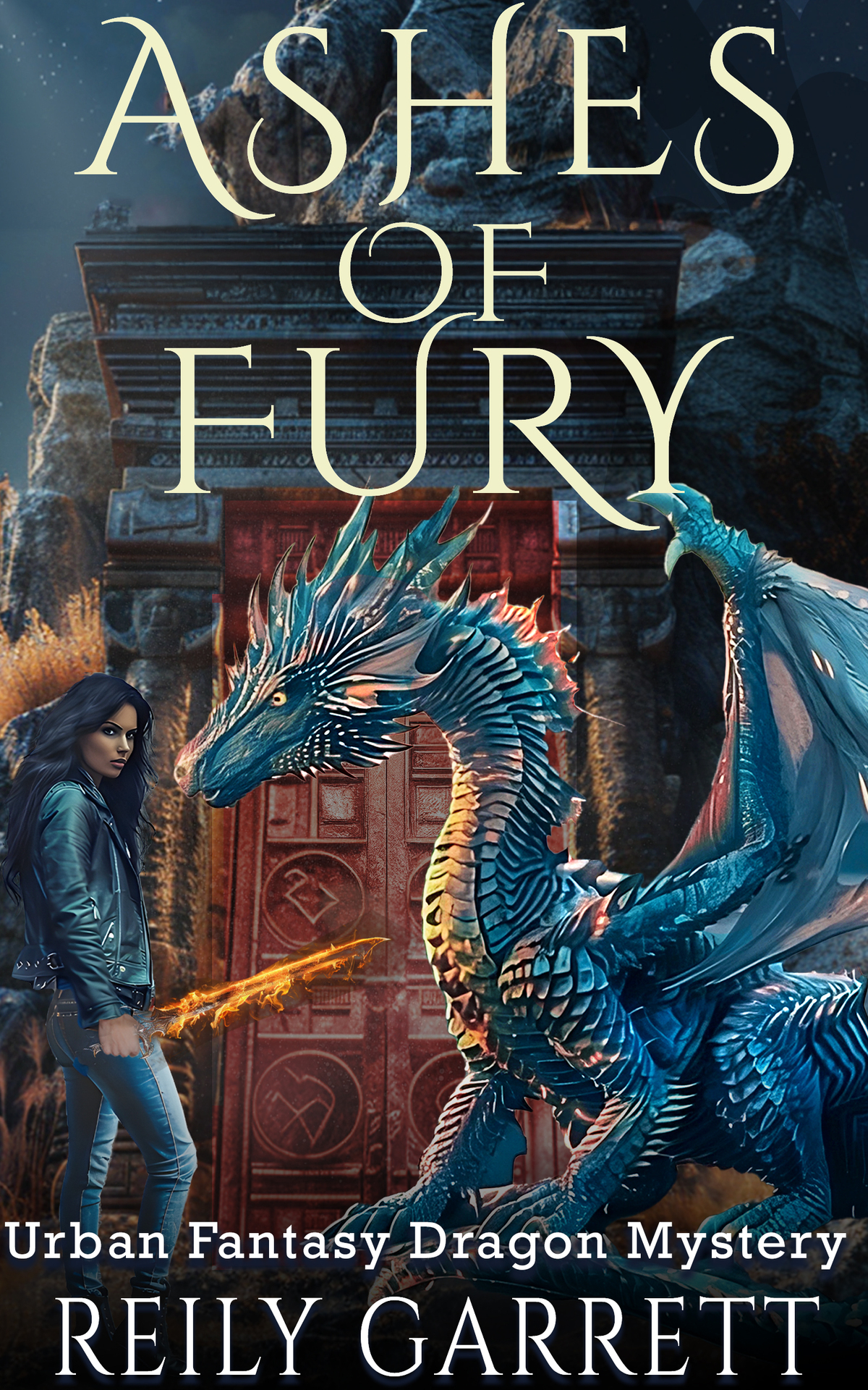 Ashes Of Fury Urban Fantasy Dragon Mystery Jaws Claws And Fire Book 1 Reily Garrett