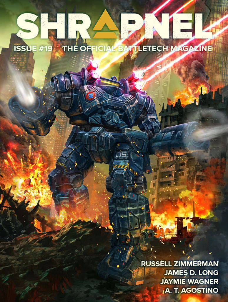 Shrapnel 19 The Official Battletech Magazine Unknown