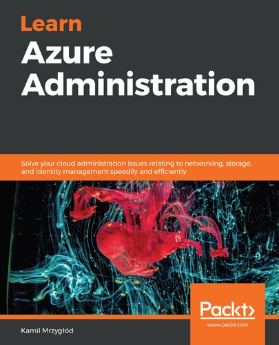 Learn Azure Administration Kamil Mrzygd