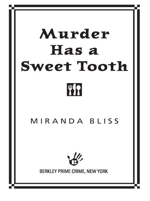 Murder Has A Sweet Tooth Cooking Class Mystery 5 Miranda Bliss