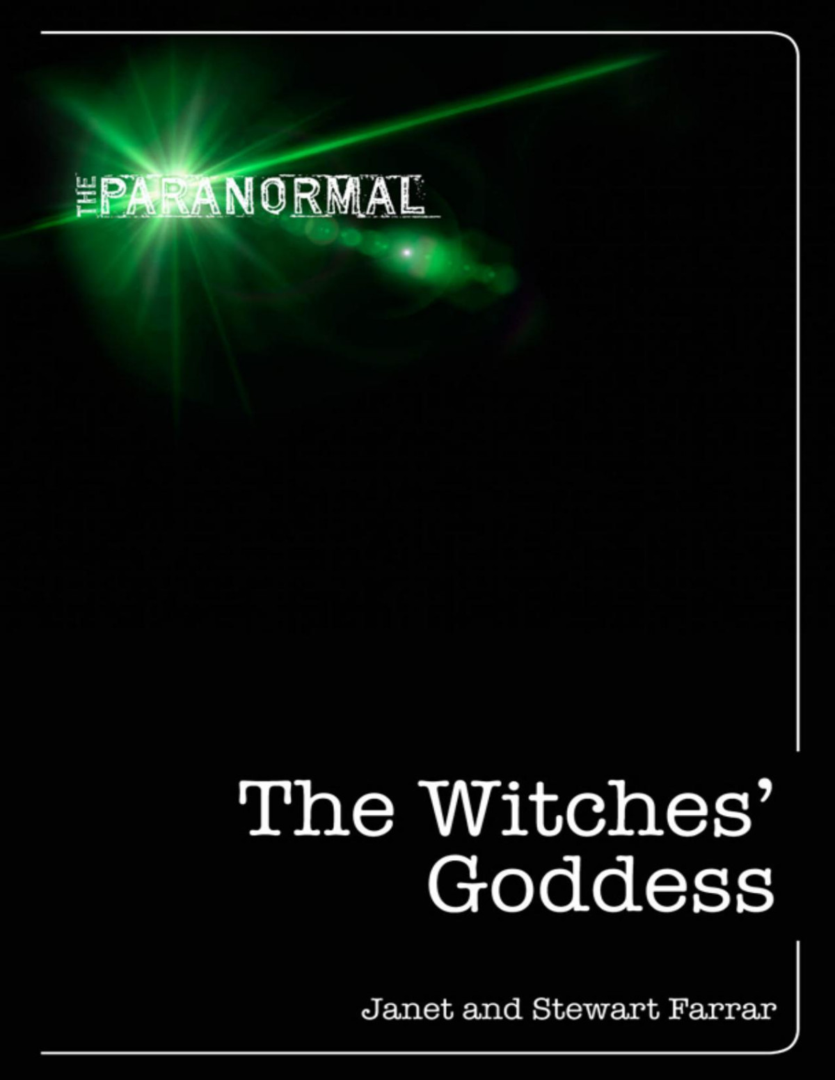 The Witches Goddess Janet Stewart Farrar