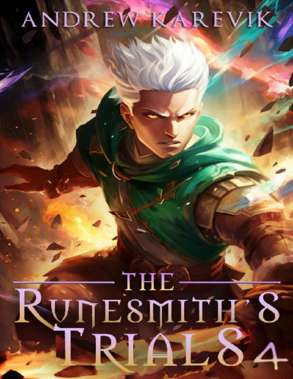 The Runesmiths Trials 4 A Litrpg Fantasy Adventure Andrew Karevik Litrpg Freaks