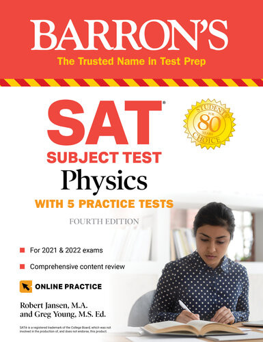 Sat Subject Test Physics Kindle Robert Jansen Greg Young